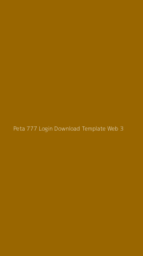 Tampilan Antarmuka Aplikasi Peta 777 Login Download Template Web - 3
