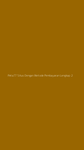 Tampilan Antarmuka Aplikasi Peta77 Situs Dengan Metode Pembayaran Lengkap - 2