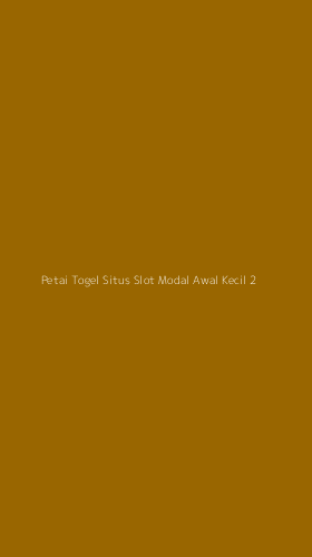 Tampilan Antarmuka Aplikasi Petai Togel Situs Slot Modal Awal Kecil - 2