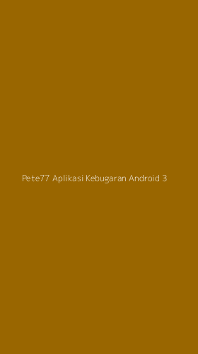 Tampilan Antarmuka Aplikasi Pete77 Aplikasi Kebugaran Android - 3