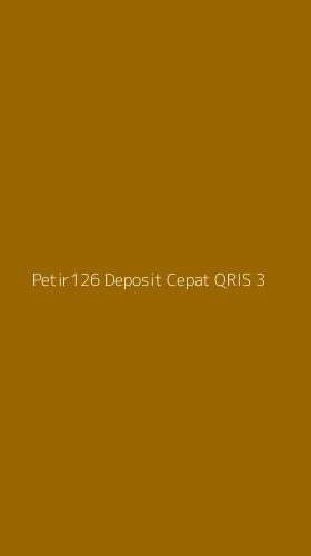 Tampilan Antarmuka Aplikasi Petir126 Deposit Cepat Qris - 3