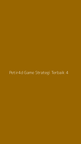 Tampilan Antarmuka Aplikasi Petir4d Game Strategi Terbaik - 4