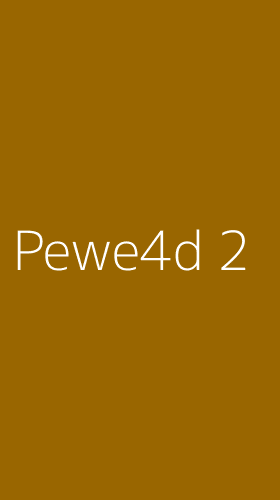 Tampilan Antarmuka Aplikasi Pewe4d - 2