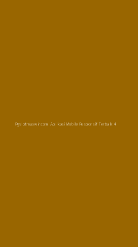 Tampilan Antarmuka Aplikasi Pgslotmaxwincom Aplikasi Mobile Responsif Terbaik - 4