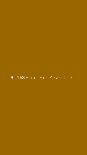 Tampilan Antarmuka Aplikasi Phil168 Editor Foto Aesthetic - 3