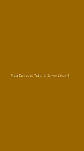 Tampilan Antarmuka Aplikasi Piala Duniaslot Tutorial Server Linux - 4
