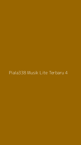Tampilan Antarmuka Aplikasi Piala338 Musik Lite Terbaru - 4