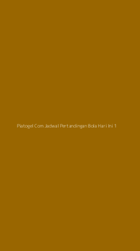 Tampilan Antarmuka Aplikasi Piatogel Com Jadwal Pertandingan Bola Hari Ini - 1