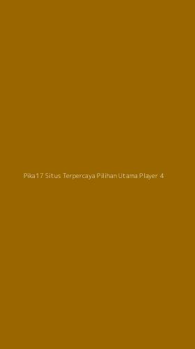Tampilan Antarmuka Aplikasi Pika17 Situs Terpercaya Pilihan Utama Player - 4