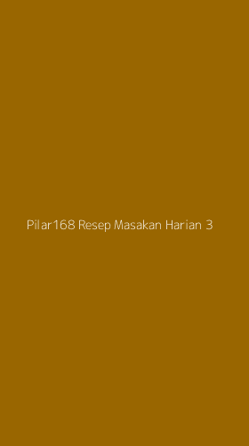 Tampilan Antarmuka Aplikasi Pilar168 Resep Masakan Harian - 3
