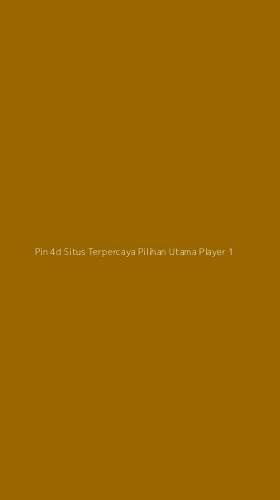Tampilan Antarmuka Aplikasi Pin 4d Situs Terpercaya Pilihan Utama Player - 1
