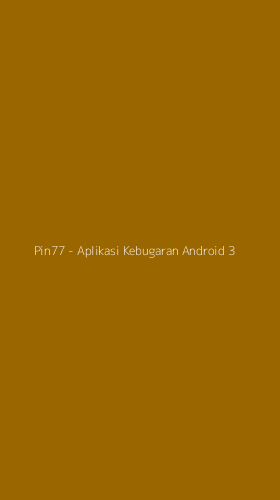 Tampilan Antarmuka Aplikasi Pin77 - Aplikasi Kebugaran Android - 3