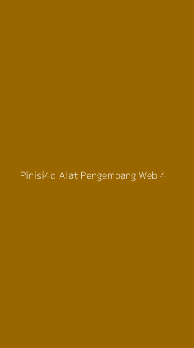 Tampilan Antarmuka Aplikasi Pinisi4d Alat Pengembang Web - 4