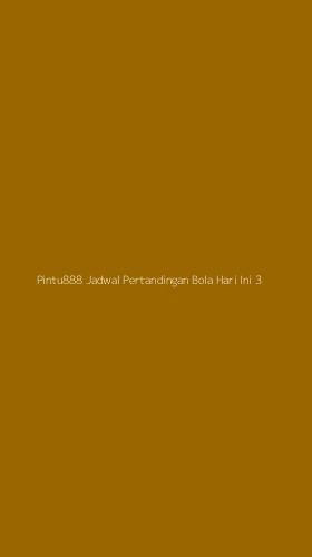 Tampilan Antarmuka Aplikasi Pintu888 Jadwal Pertandingan Bola Hari Ini - 3