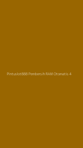 Tampilan Antarmuka Aplikasi Pintuslot888 Pembersih Ram Otomatis - 4