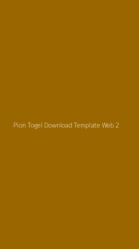 Tampilan Antarmuka Aplikasi Pion Togel Download Template Web - 2