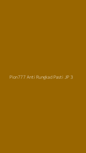 Tampilan Antarmuka Aplikasi Pion777 Anti Rungkad Pasti Jp - 3