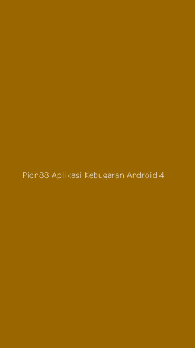 Tampilan Antarmuka Aplikasi Pion88 Aplikasi Kebugaran Android - 4
