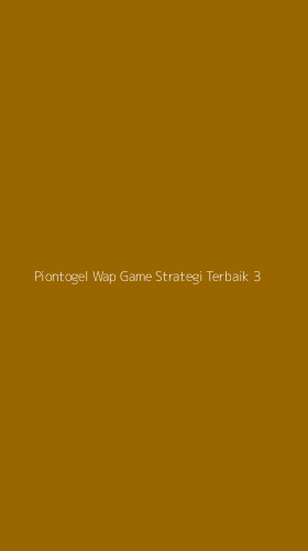 Tampilan Antarmuka Aplikasi Piontogel Wap Game Strategi Terbaik - 3