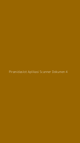 Tampilan Antarmuka Aplikasi Piramidaslot Aplikasi Scanner Dokumen - 4