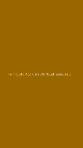 Tampilan Antarmuka Aplikasi Piringtoto App Cara Membuat Website - 3