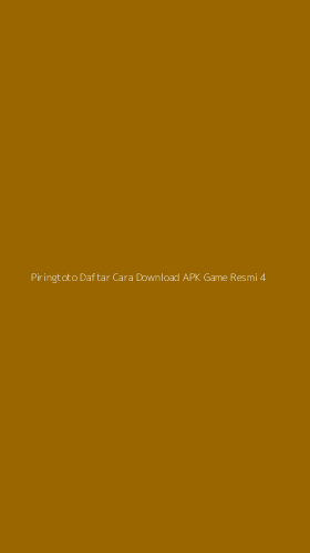 Tampilan Antarmuka Aplikasi Piringtoto Daftar Cara Download Apk Game Resmi - 4