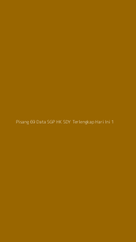 Tampilan Antarmuka Aplikasi Pisang 69 Data Sgp Hk Sdy Terlengkap Hari Ini - 1