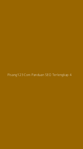 Tampilan Antarmuka Aplikasi Pisang123 Com Panduan Seo Terlengkap - 4