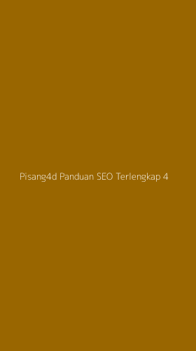 Tampilan Antarmuka Aplikasi Pisang4d Panduan Seo Terlengkap - 4