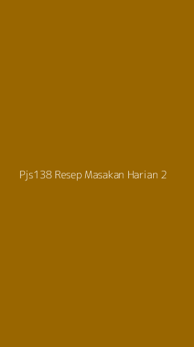 Tampilan Antarmuka Aplikasi Pjs138 Resep Masakan Harian - 2