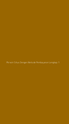 Tampilan Antarmuka Aplikasi Pkrwin Situs Dengan Metode Pembayaran Lengkap - 1