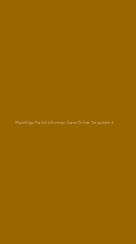 Tampilan Antarmuka Aplikasi Planetliga Portal Informasi Game Online Terupdate - 4