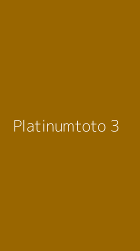 Tampilan Antarmuka Aplikasi Platinumtoto - 3