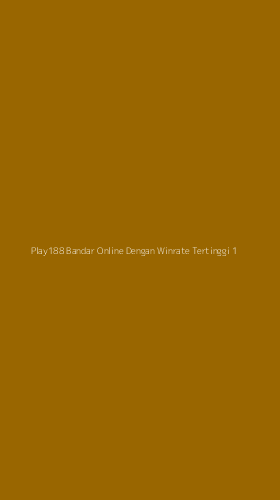 Tampilan Antarmuka Aplikasi Play188 Bandar Online Dengan Winrate Tertinggi - 1