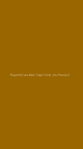 Tampilan Antarmuka Aplikasi Player4d Cara Main Togel Colok Jitu Pemula - 2