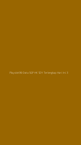 Tampilan Antarmuka Aplikasi Playslot99 Data Sgp Hk Sdy Terlengkap Hari Ini - 3