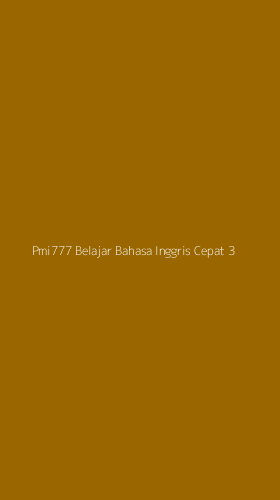 Tampilan Antarmuka Aplikasi Pmi777 Belajar Bahasa Inggris Cepat - 3