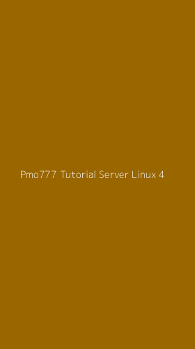 Tampilan Antarmuka Aplikasi Pmo777 Tutorial Server Linux - 4