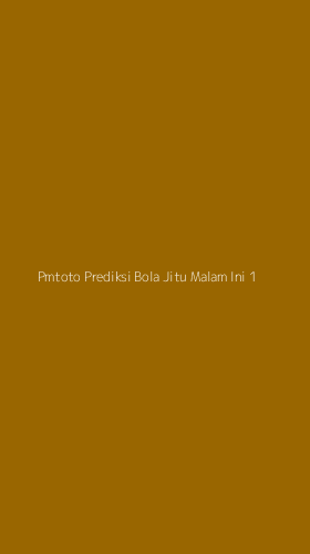 Tampilan Antarmuka Aplikasi Pmtoto Prediksi Bola Jitu Malam Ini - 1
