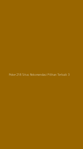 Tampilan Antarmuka Aplikasi Poker218 Situs Rekomendasi Pilihan Terbaik - 3