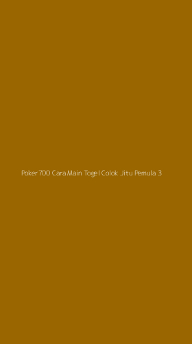 Tampilan Antarmuka Aplikasi Poker700 Cara Main Togel Colok Jitu Pemula - 3