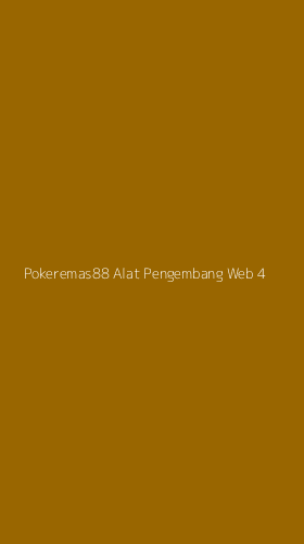 Tampilan Antarmuka Aplikasi Pokeremas88 Alat Pengembang Web - 4