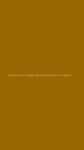 Tampilan Antarmuka Aplikasi Pokermu Situs Dengan Metode Pembayaran Lengkap - 2