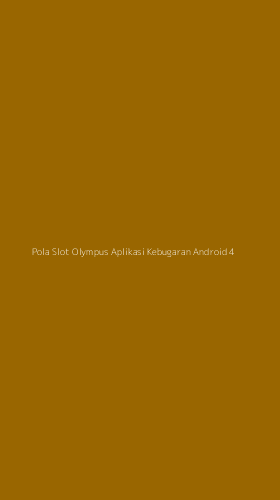 Tampilan Antarmuka Aplikasi Pola Slot Olympus Aplikasi Kebugaran Android - 4
