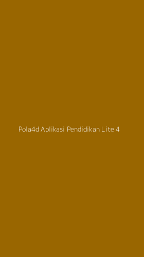 Tampilan Antarmuka Aplikasi Pola4d Aplikasi Pendidikan Lite - 4