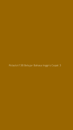 Tampilan Antarmuka Aplikasi Polaslot138 Belajar Bahasa Inggris Cepat - 3