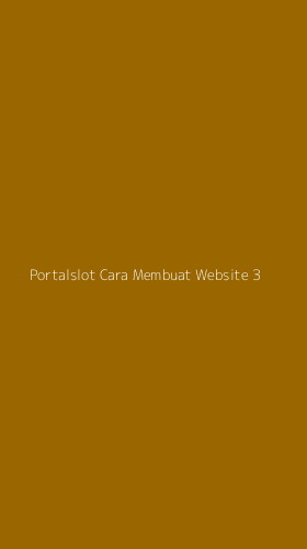 Tampilan Antarmuka Aplikasi Portalslot Cara Membuat Website - 3