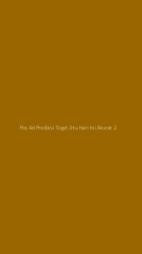 Tampilan Antarmuka Aplikasi Pos 4d Prediksi Togel Jitu Hari Ini Akurat - 2
