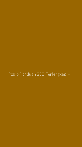 Tampilan Antarmuka Aplikasi Posjp Panduan Seo Terlengkap - 4