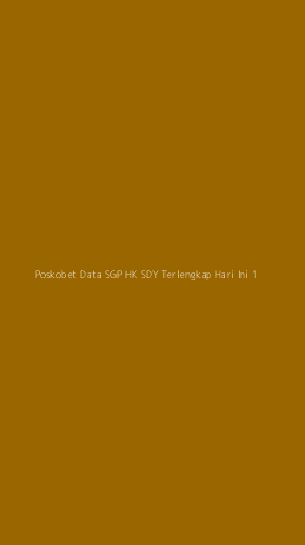 Tampilan Antarmuka Aplikasi Poskobet Data Sgp Hk Sdy Terlengkap Hari Ini - 1